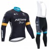 Completo Maglia ML + Pantaloncino con bretelle ML 2020 Astana Pro Team N002 Completo Maglia ML + Pantaloncino con bretelle ML 2020 Astana Pro Team N002